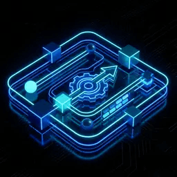 ビジュアルワークフロービルダー illustration